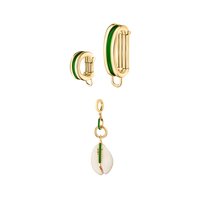 Compact Viva Green Starter Set jewelry with green accents and gold tones, perfect for layered boho vacation looks.