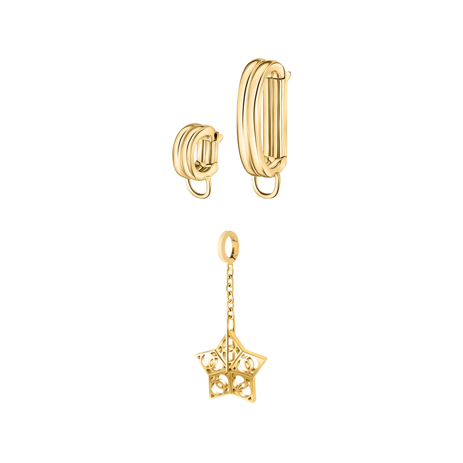 Classic Jewelry Starter Set with stackable waterproof gold pieces ideal for sun, swim, and travel styling.